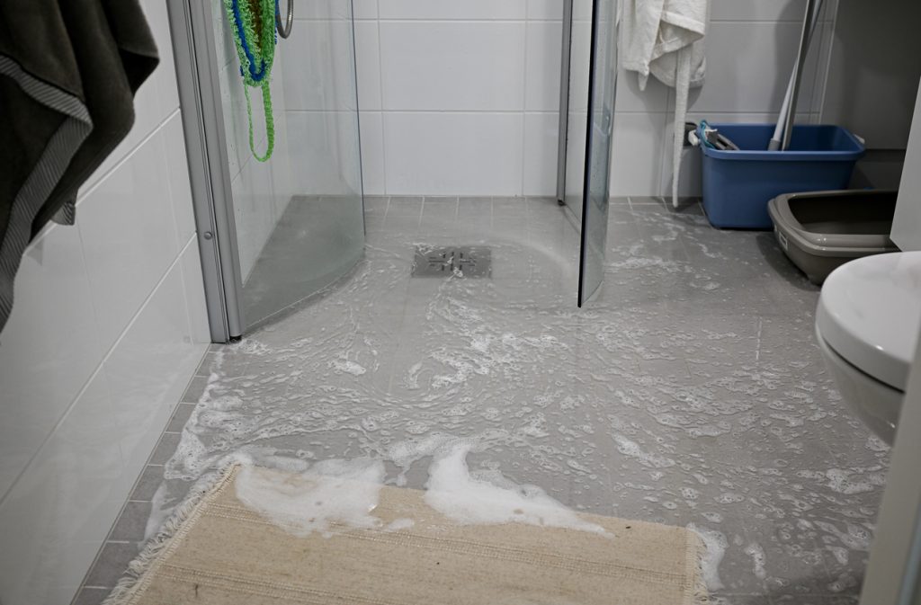 bathroom flooding bakersfield